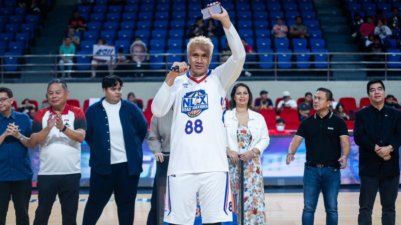 Jimmy Alapag, Chot Reyes, other PBA greats pay tribute to Asi Taulava after NLEX jersey retirement